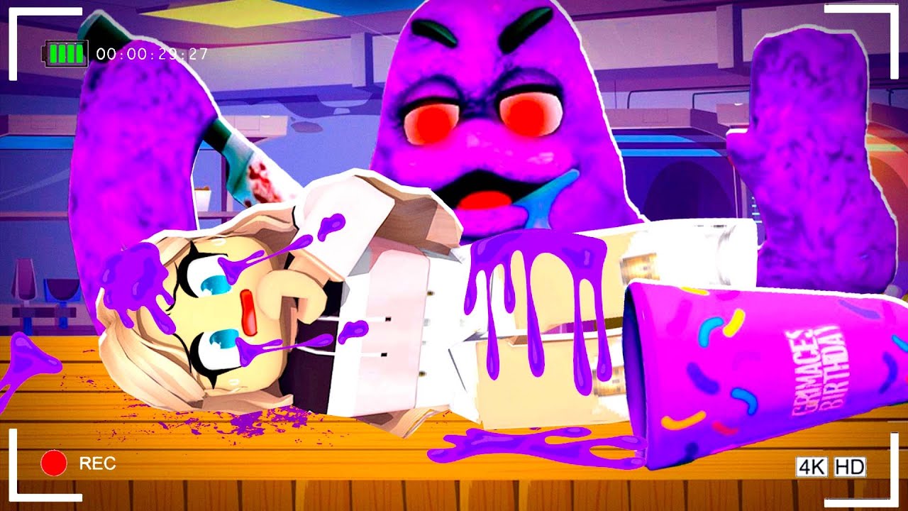 ICH habe den GRIMACE SHAKE in Roblox probiert...