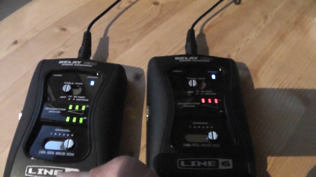 #5 Line6 Relay G30 Sender TBP06: Umschalten zwischen RF1- und RF2-Mode