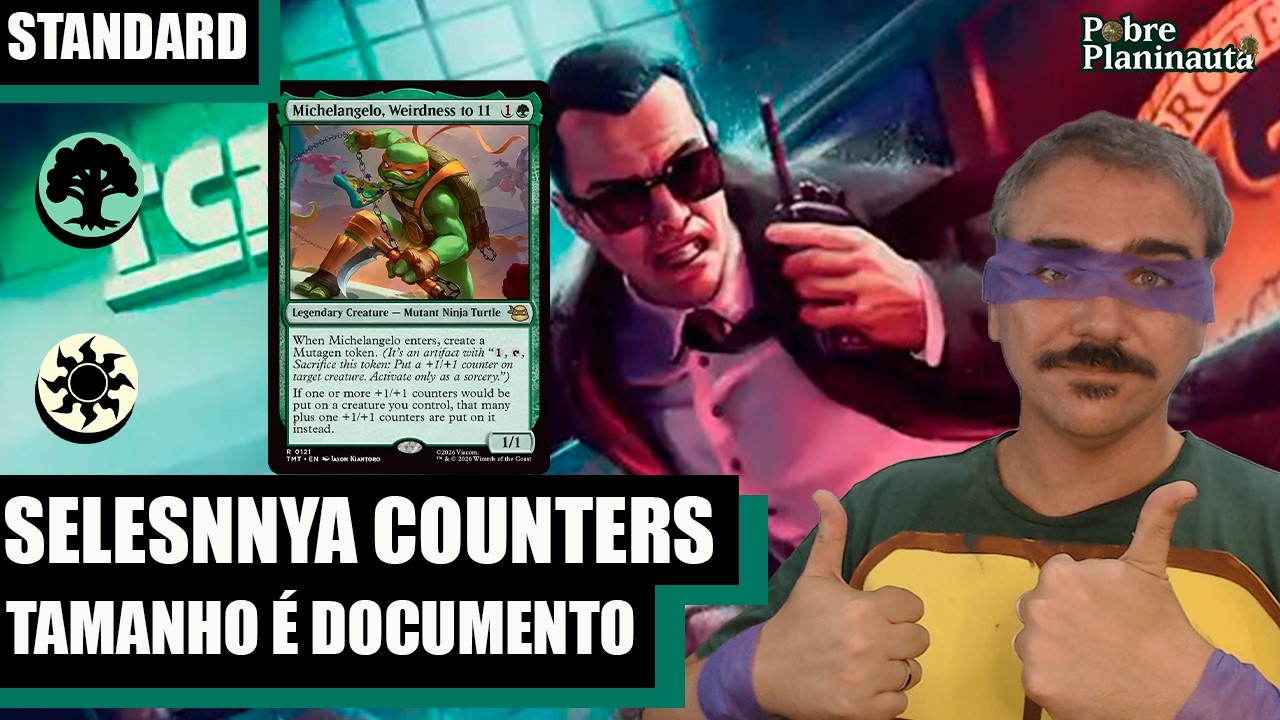 MULTIPLICANDO MARCADORES  - Selesnya Counters Aggro  - MTG STANDARD TMNT