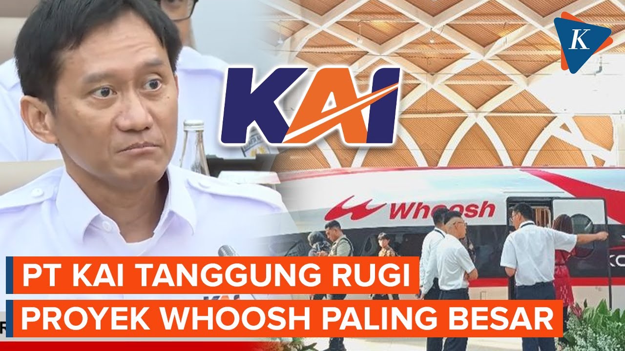 Tekor, Kereta Cepat "Whoosh" Bikin Rugi KAI Rp 116 Triliun