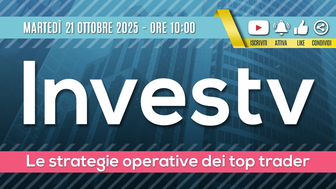 Investv: le strategie di trading dei top trader - 21 ottobre 2025