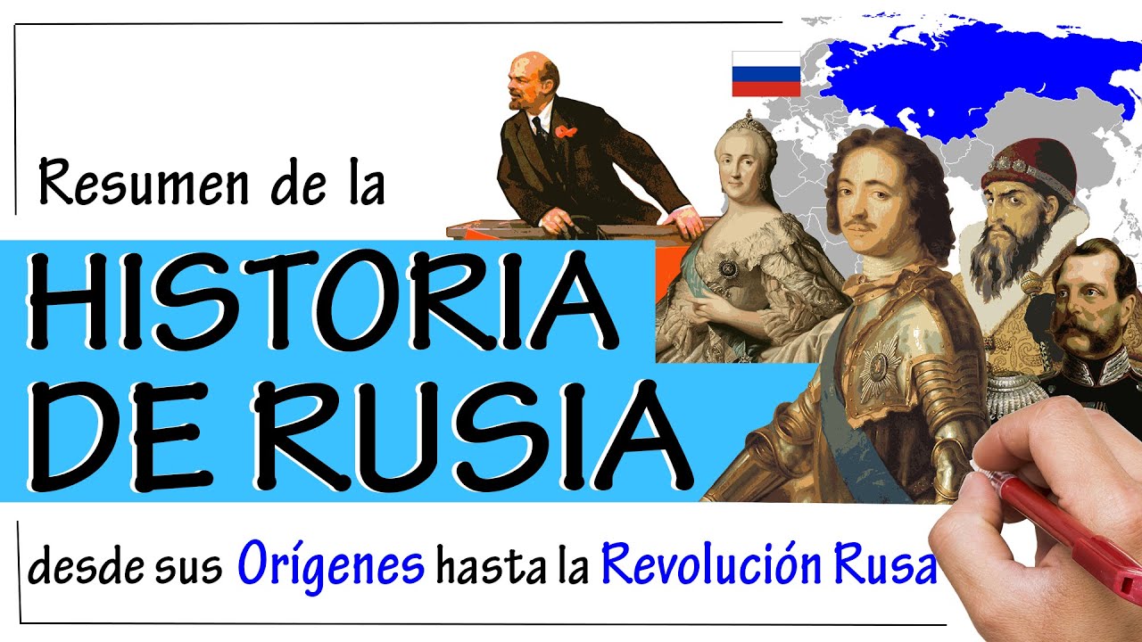 Historia de RUSIA - Resumen | Desde sus Orígenes hasta la REVOLUCIÓN RUSA.