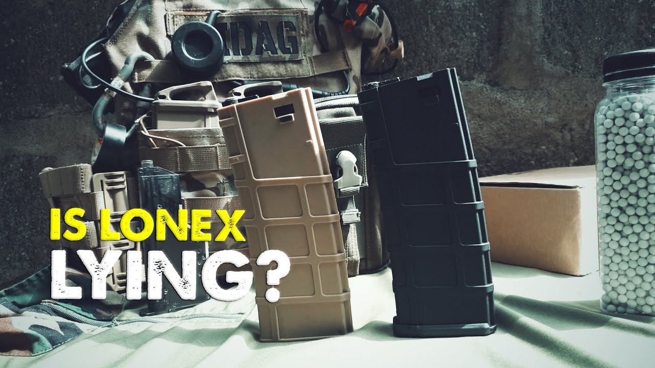 The Lonex 200 Round Mid Cap AEG Magazine. Is it really 200?