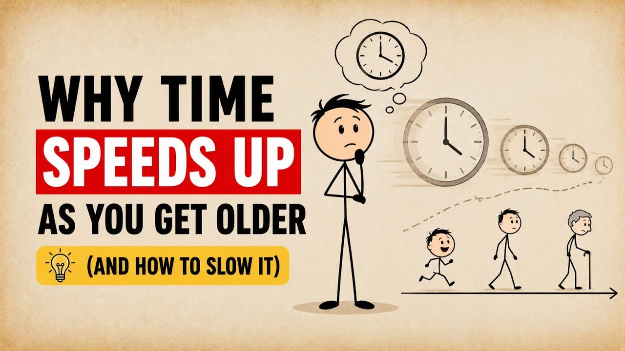 Why Time Speeds Up As You Get Older (And How To Slow It) | Thought Margin
