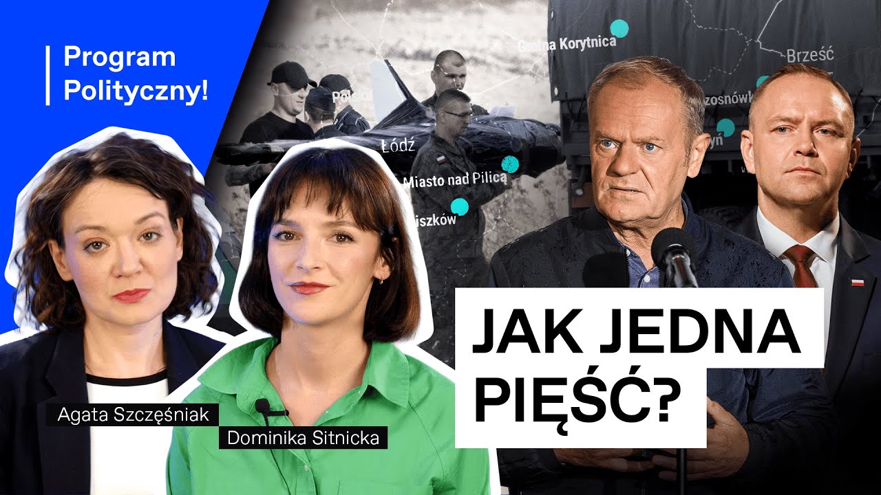 Rosyjskie drony nad Polską. Czy rząd i prezydent będą jak 