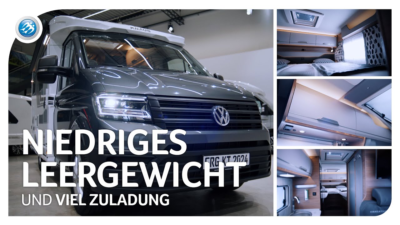 KNAUS VAN TI 640 MEG VANSATION | Teilintegriertes Reisemobil mit nur 2,20 Meter Breite | Vorstellung