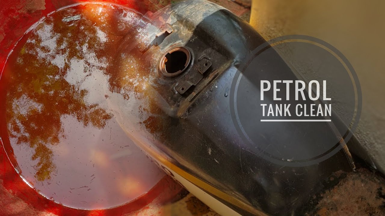 How to clean petrol tank of splendor old model