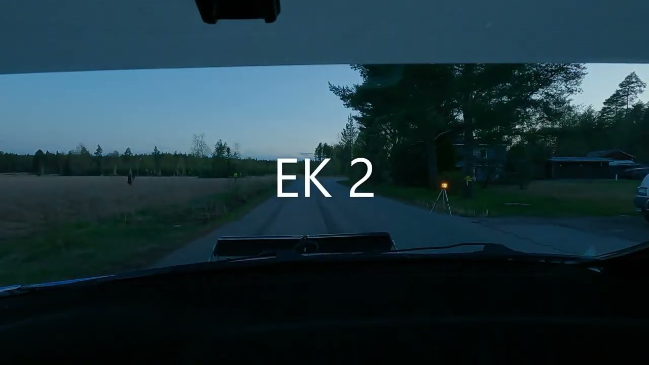 sm länsirannikko ralli 2022 Ek 1-2 Tuukka  Kauppinen