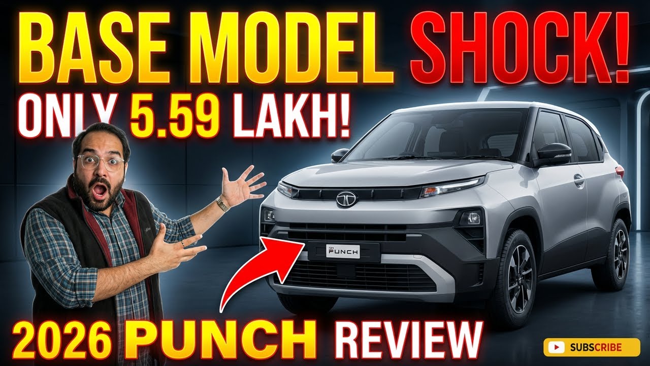 Tata Punch Facelift 2026 – Base Model Full Details | Budget SUV?