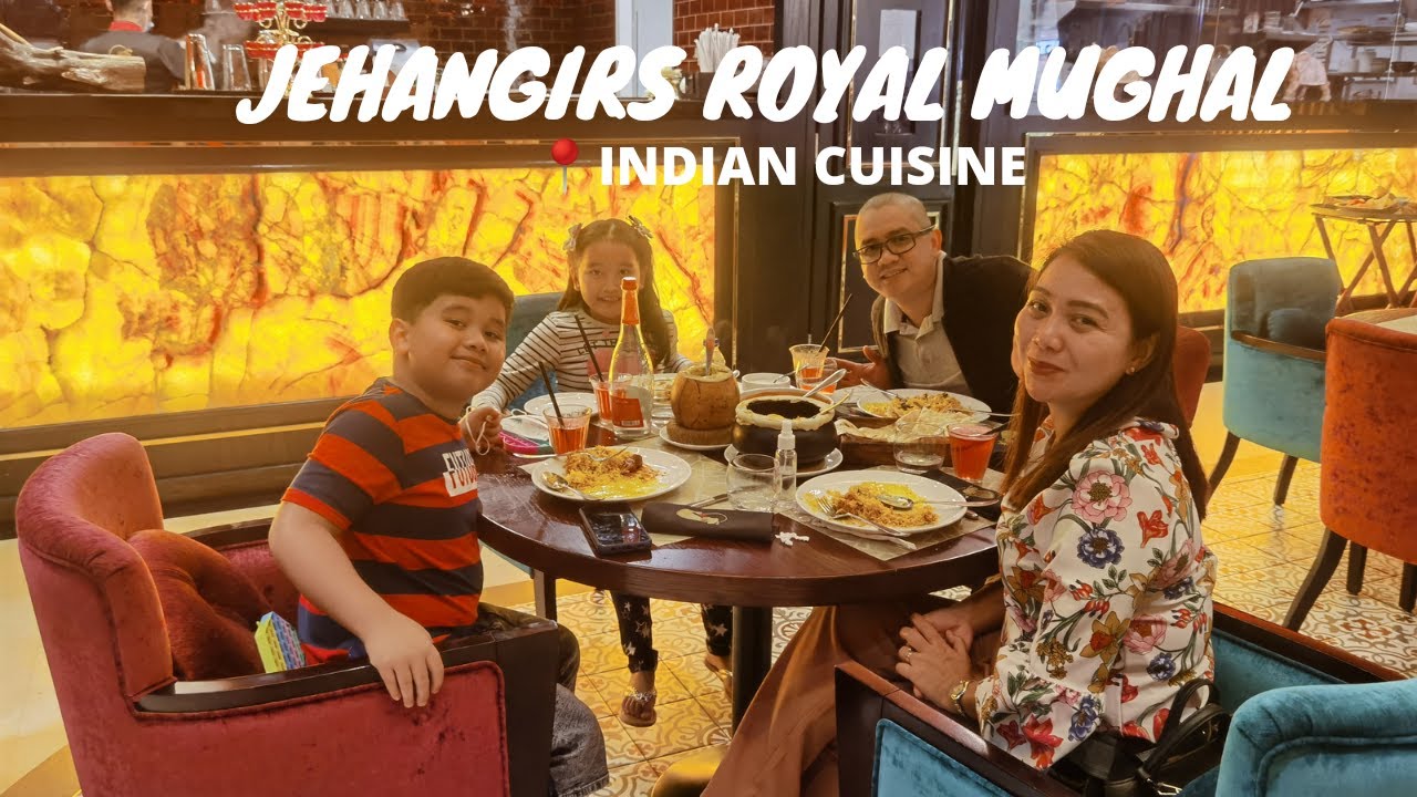 INDIAN CUISINE FOOD VLOG AT JEHANGIRS ROYAL MUGHAL | THE NAPAT ADVENTURES