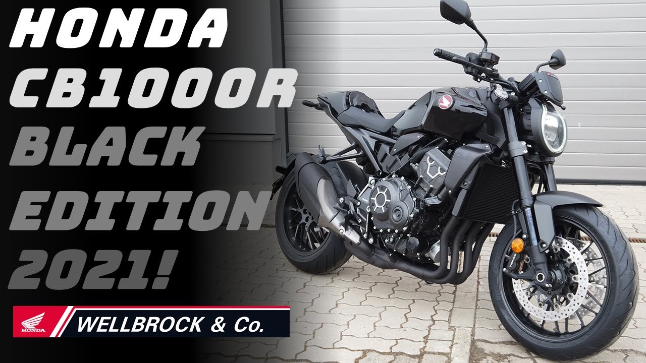 CB1000R Black Edition 2021 Graphite Black walkaround
