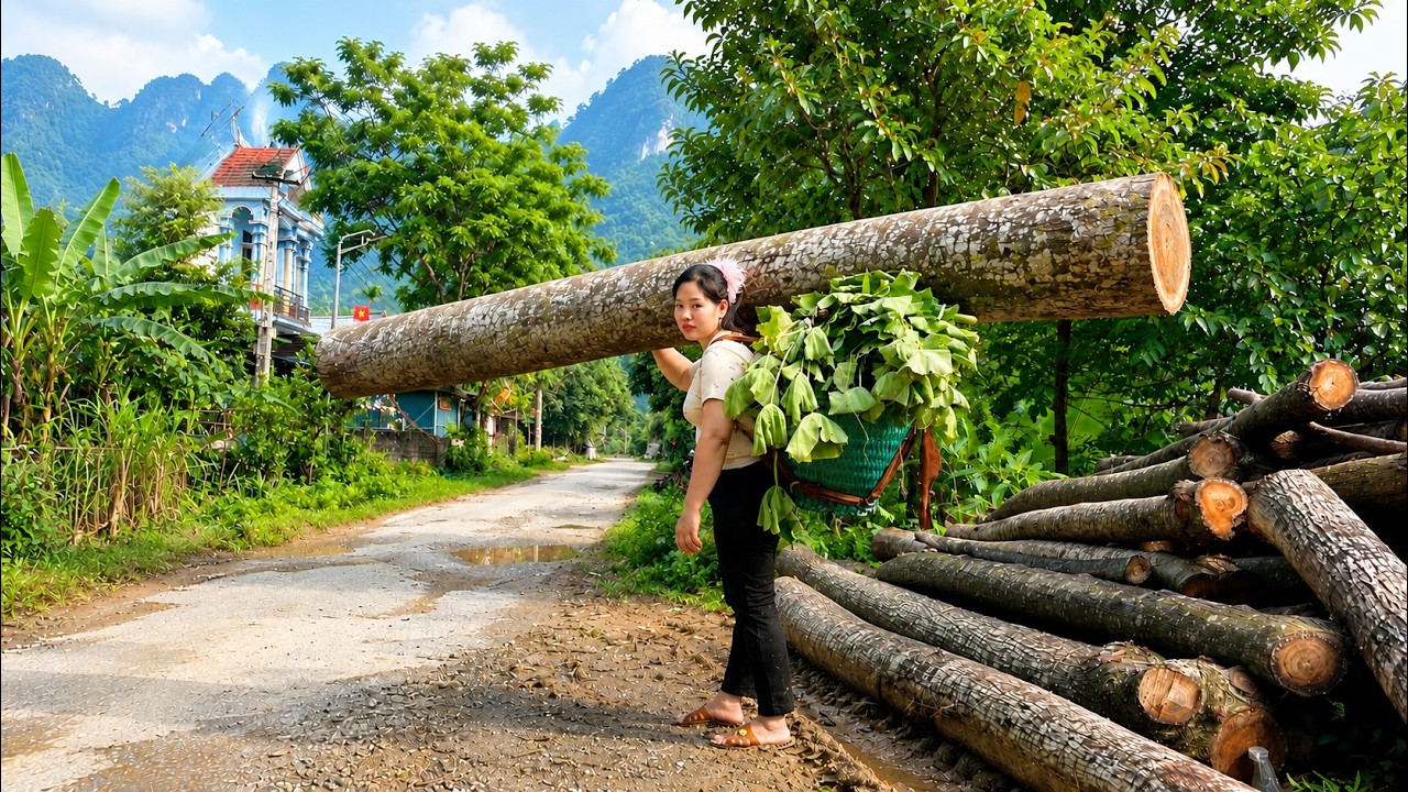 A Rural Girl&rsquo;s Daily Chores: Cooking Pig Feed and Herding Ducks /Phung Hanh