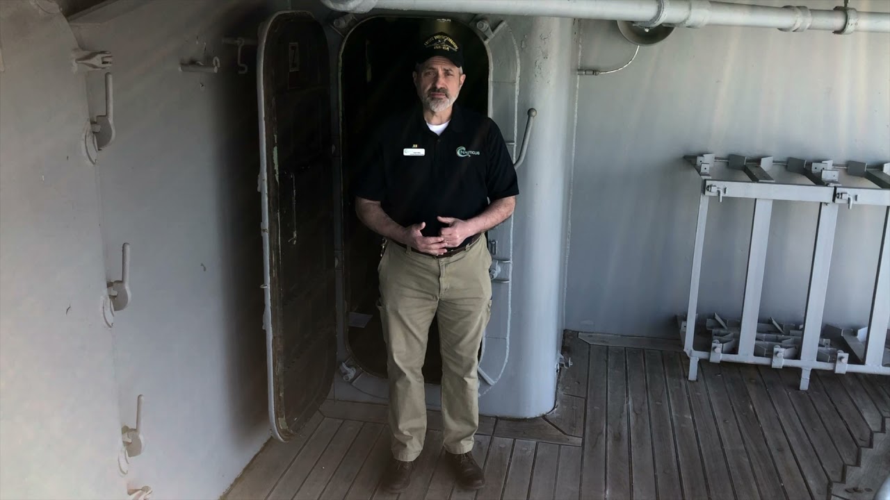 Nauticus - Battleship Wisconsin - One and Only Hit on Battleship Wisconsin