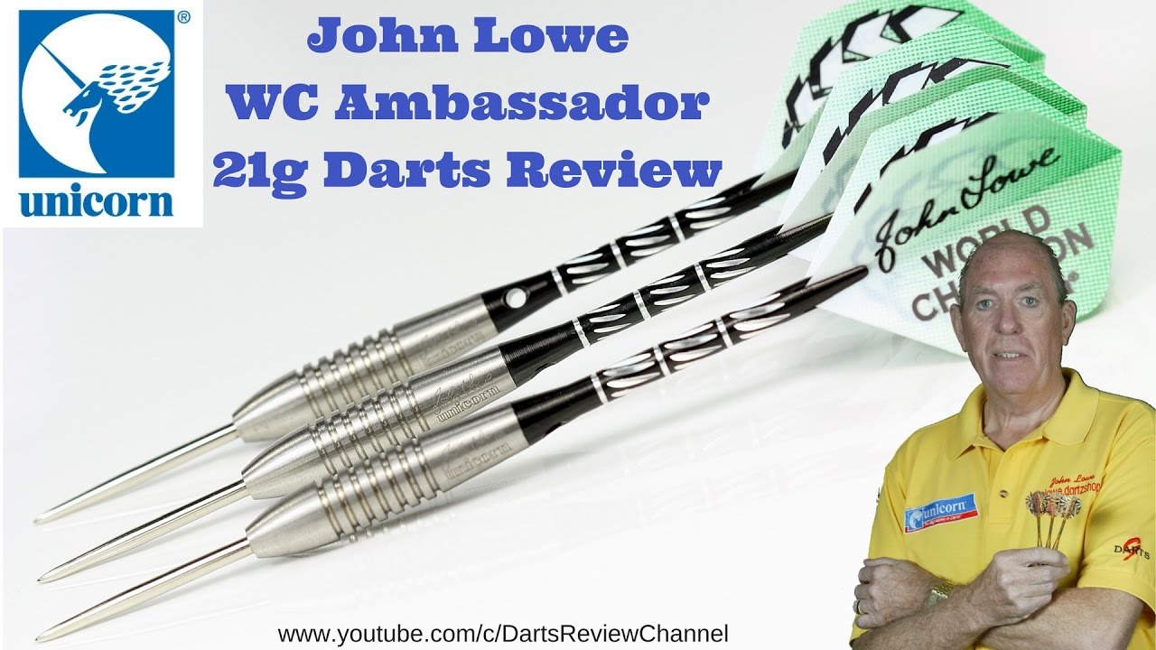 Unicorn John Lowe WC Ambassador 21g darts review