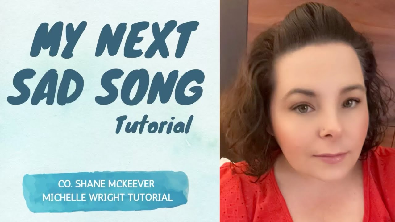 My next sad song line dance tutorial Improver choreography by Shane McKeever