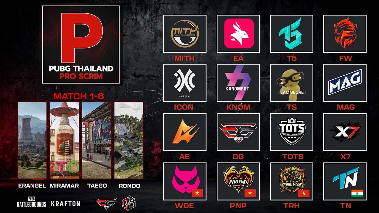 [LIVE] PUBG THAILAND PRO SCRIM 02/02/2026