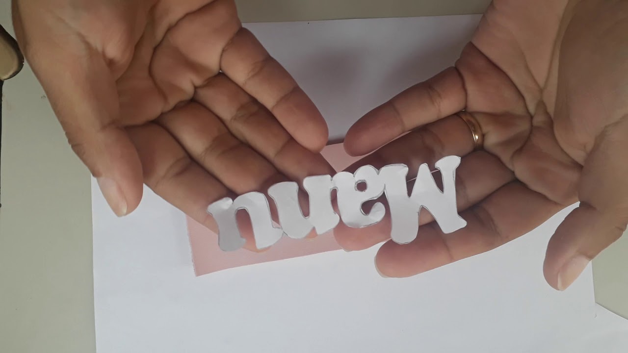 Como fazer letras no sintetico
