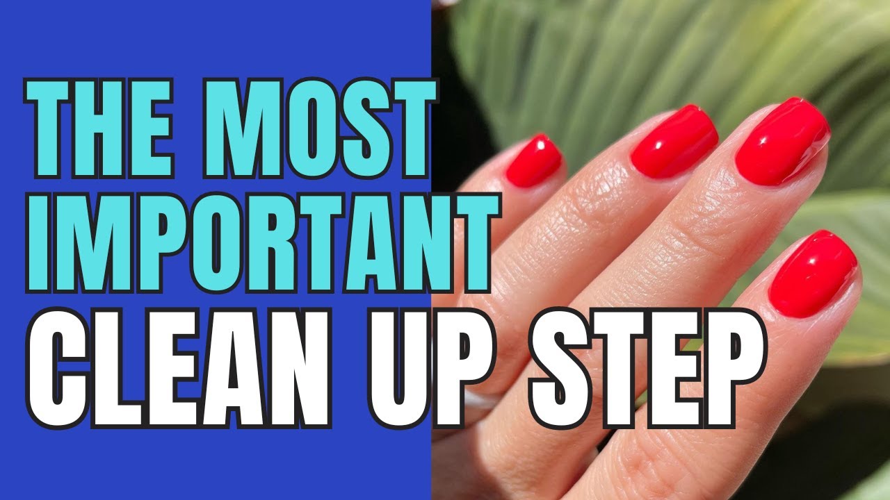 Extend the Life of Your Manicures with THIS Clean Up Tip!