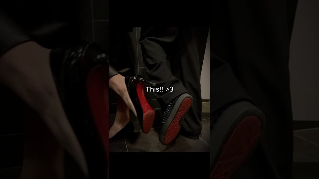 Louboutin Couple Aura 🖤✨ #aesthetic #louboutin #aura #fypシ゚
