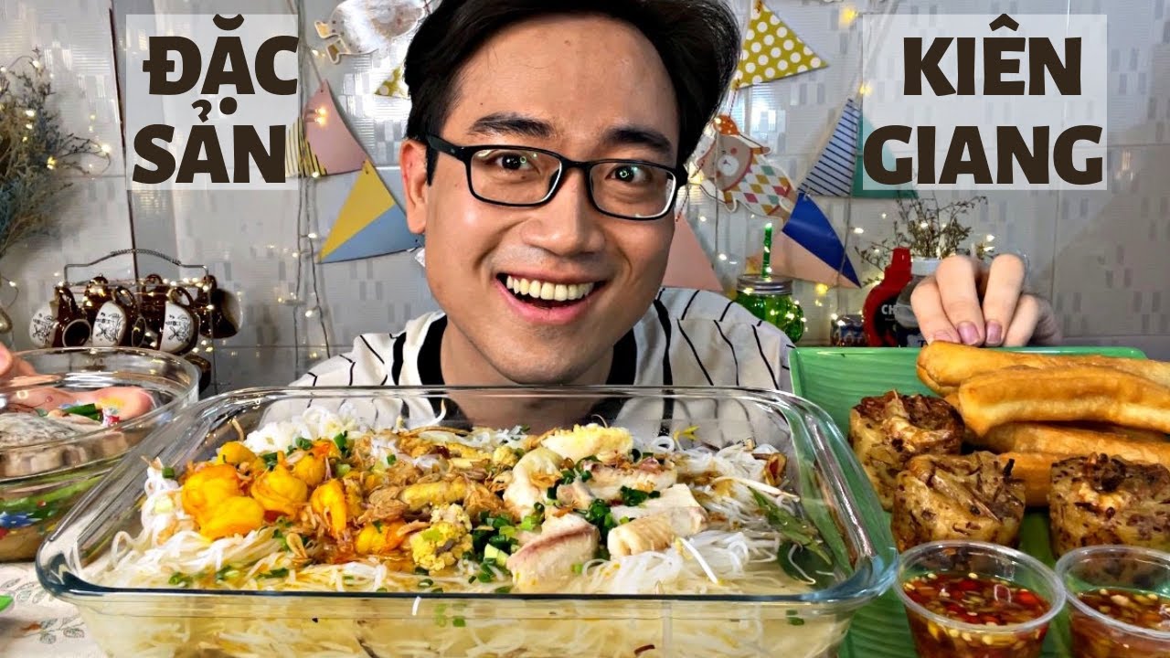 Ăn Món Đặc Sản Quê Hương Bún Cá Kiên Giang Ngon Xuất Sắc Ăn Kèm Bánh Cống Và Giò Cháo Quẩy Giòn Rụm