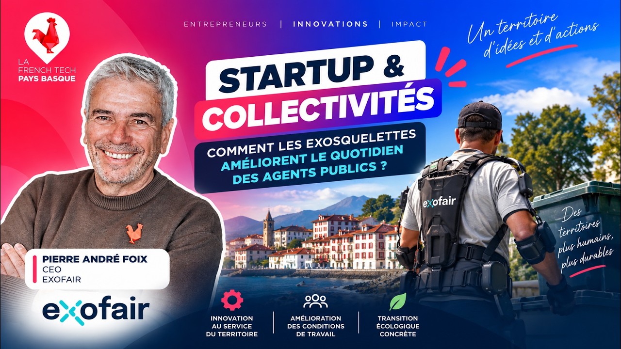 Startup & Collectivités : comment Exofair améliore le quotidien des agents avec ses exosquelettes ?