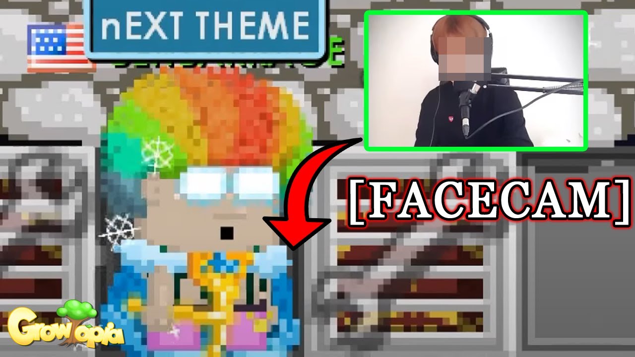 Growtopia - [Facecam] Water Cloak Fashion Show
