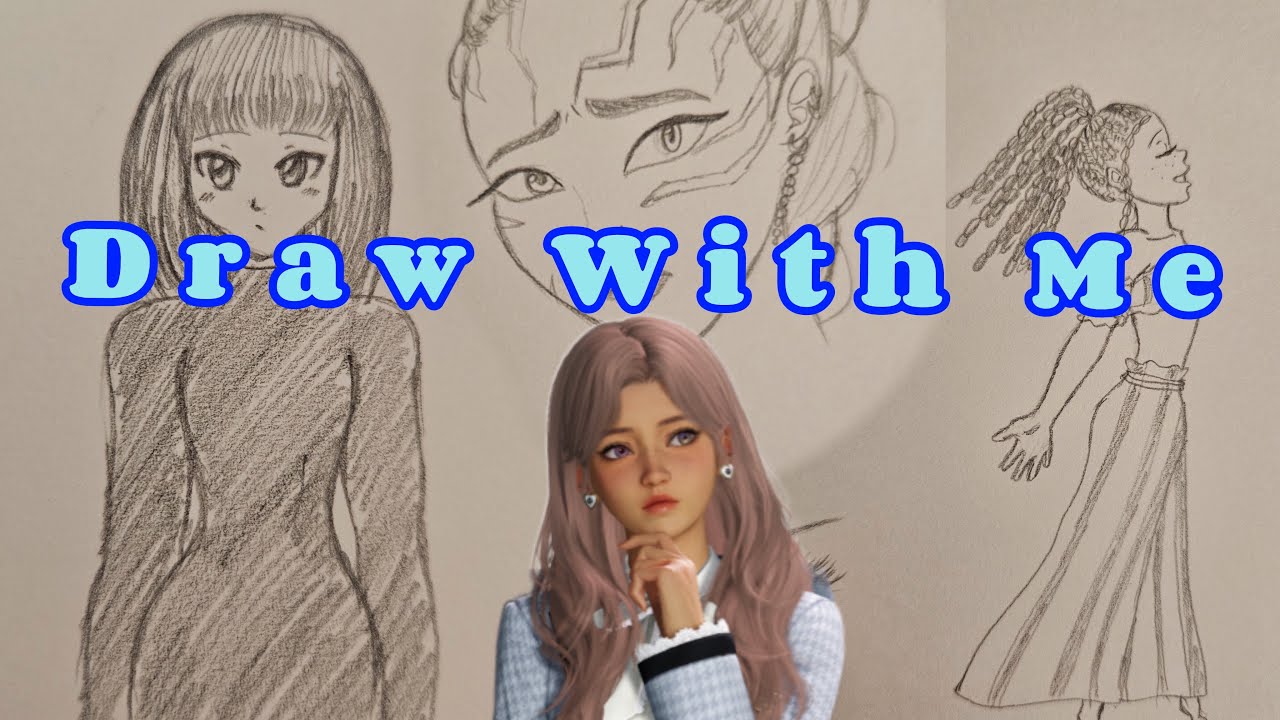 Relax and Art: Draw w/ me pt.1