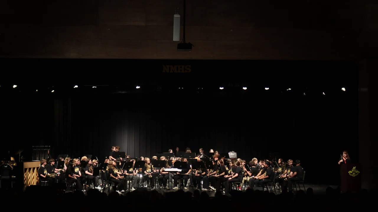 04-28-2025 North Murray Spring Concert. Bagley Middle School Band