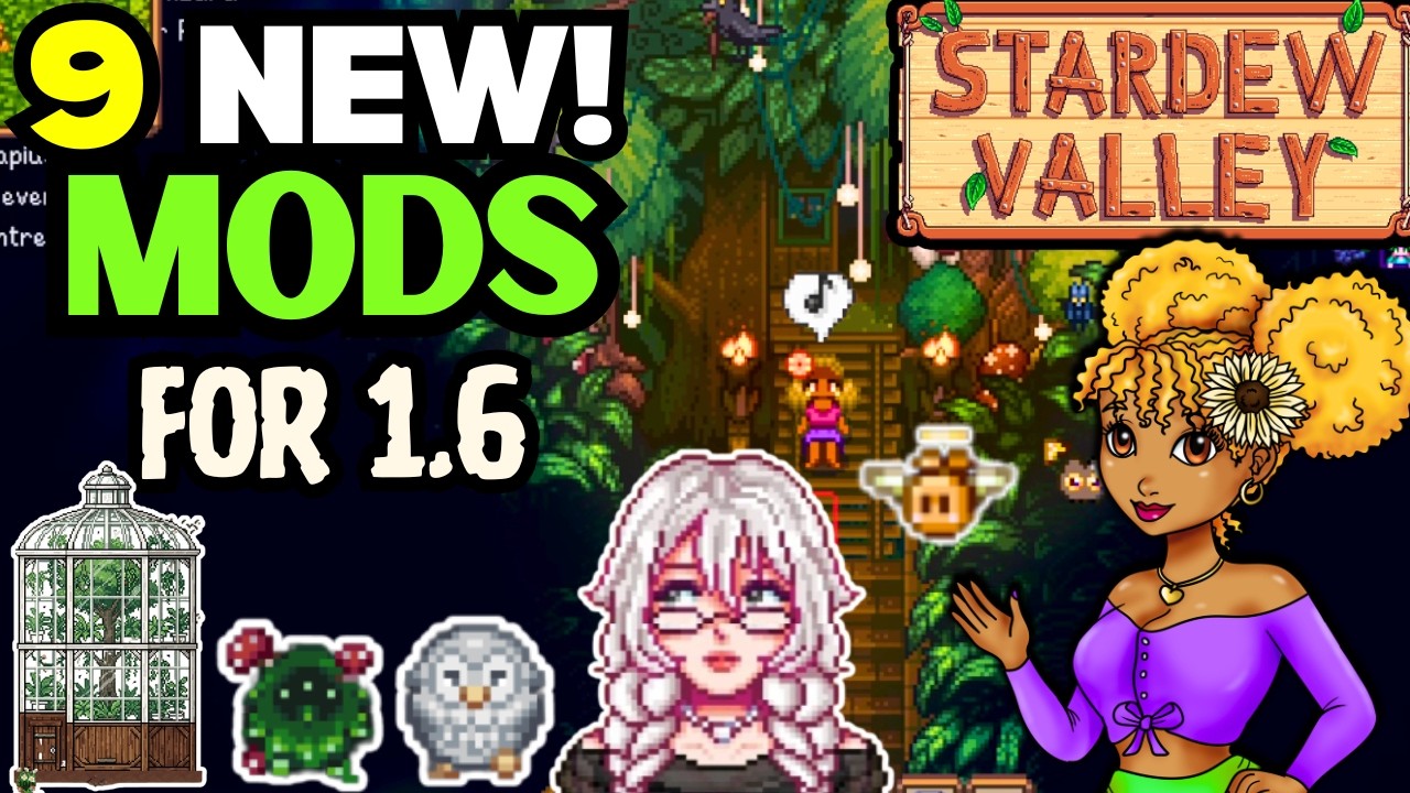 9 НОВЫХ модов для Stardew Valley, которые вы обязательно должны попробовать!