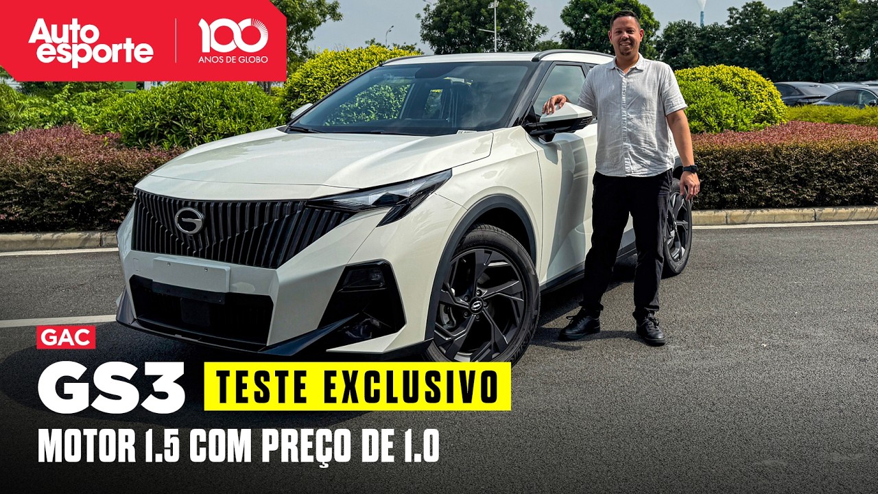 GAC GS3: SUV chinês com TAMANHO DE COMPASS e PREÇO DE TERA chega em 2026