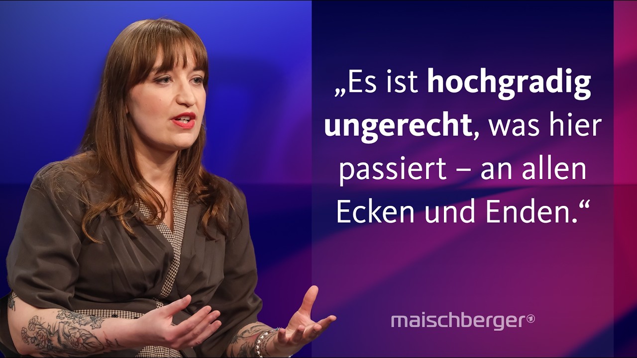 Jens Spahn und Heidi Reichinnek diskutieren &uuml;ber soziale Gerechtigkeit | maischberger