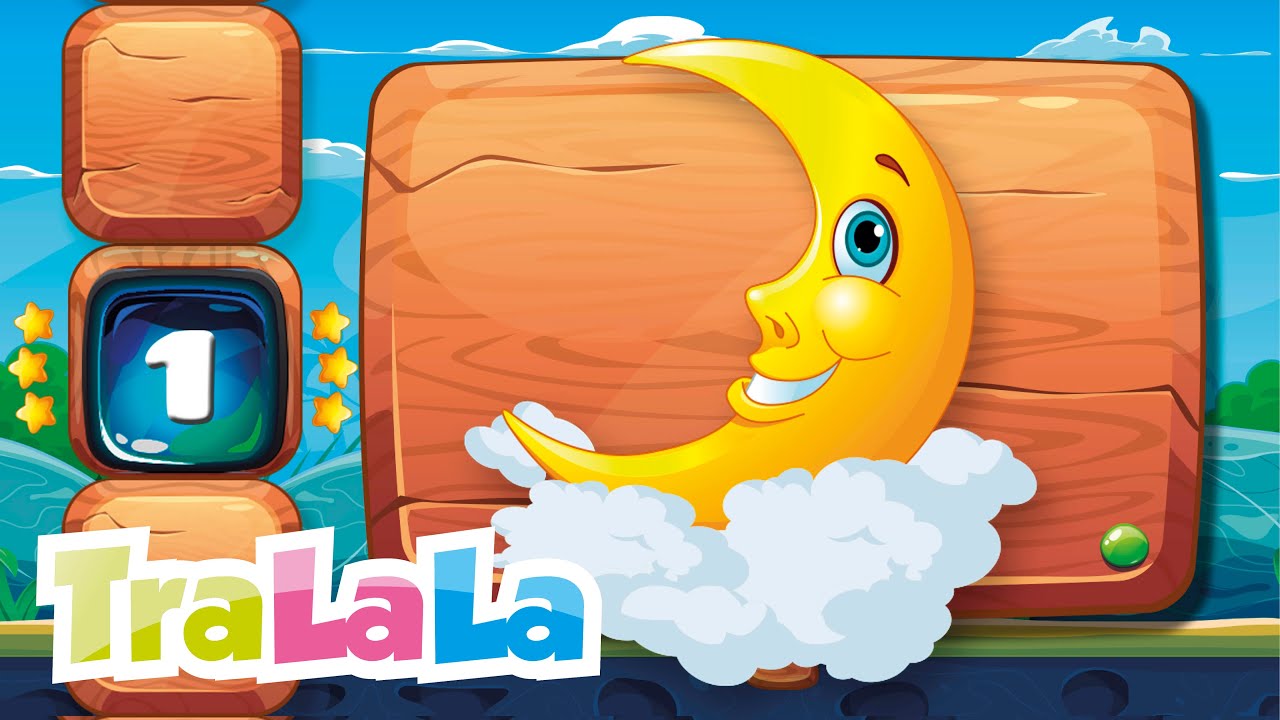 [ 2 ORE ] Numărătoarea ( Una este luna )🌛 Colaje educative pentru copii - TraLaLa