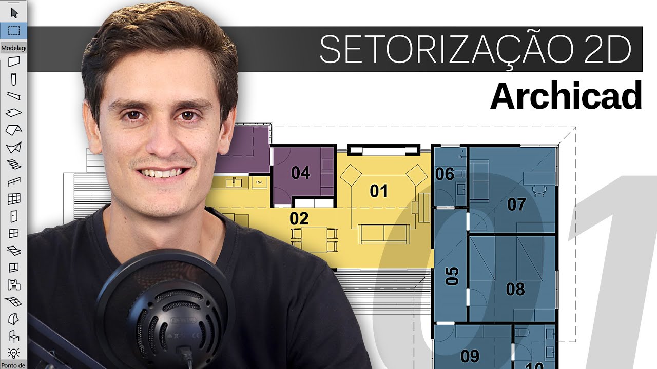 EPI 01 - SETORIZAÇÃO | Como criar uma Padronização de Setorização 2D 100% no Archicad