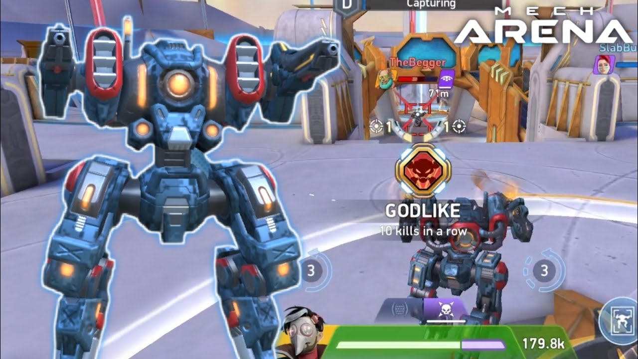 Must Try Build: Redeemer and Tetra Rifle 10 Gameplay - Mech Arena