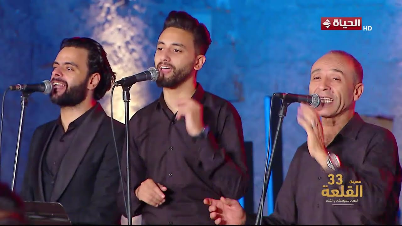النجم إيهاب توفيق من حفل مهرجان القلعة