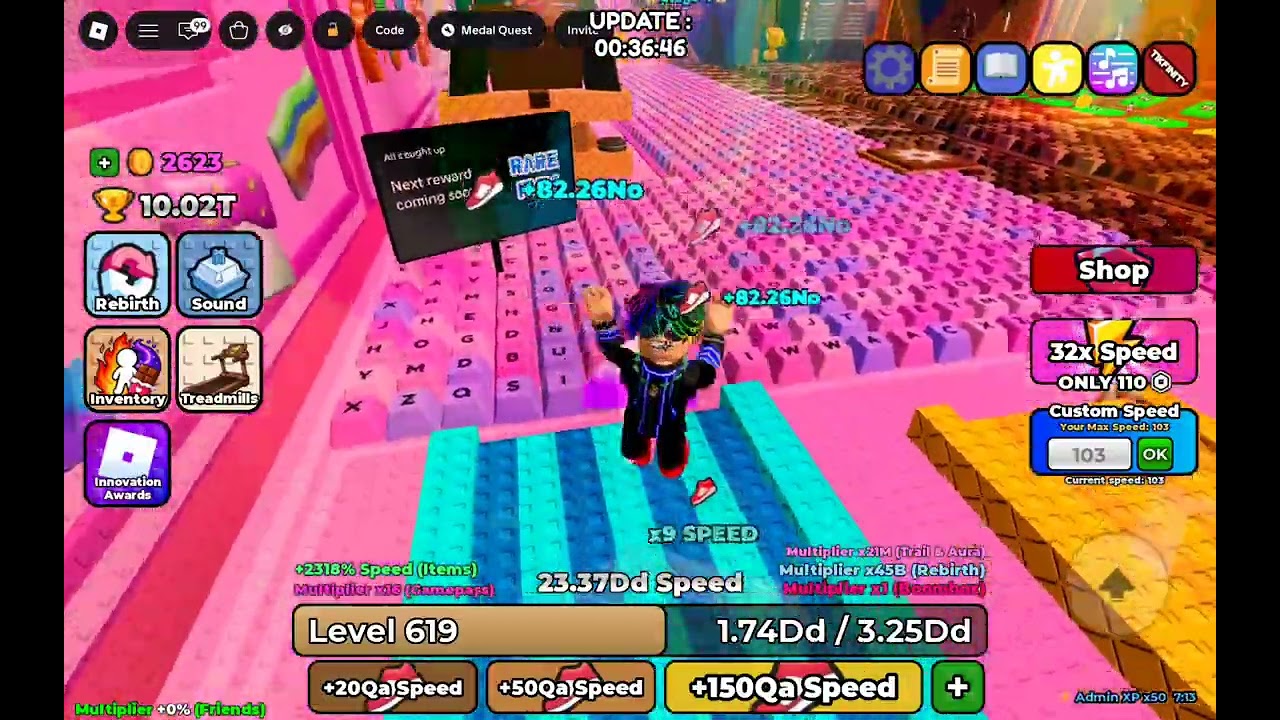 +1 Speed Keyboard Escape [Admin Abuse & Trading Update]