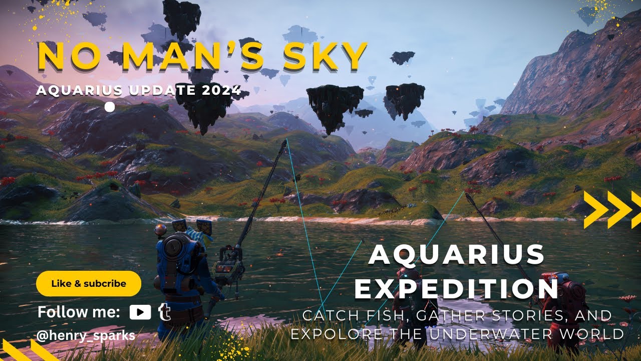 No Man's Sky Aquarius Update | Expedtion Objective 3 | Gone Fishing : 1