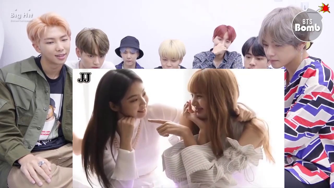 BTS Reaction  The Best Images Of BlackPink 2019