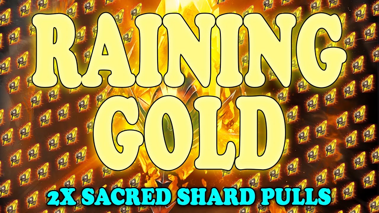 Raining Gold!  2x Sacred Shard Events | Raid Shadow Legends