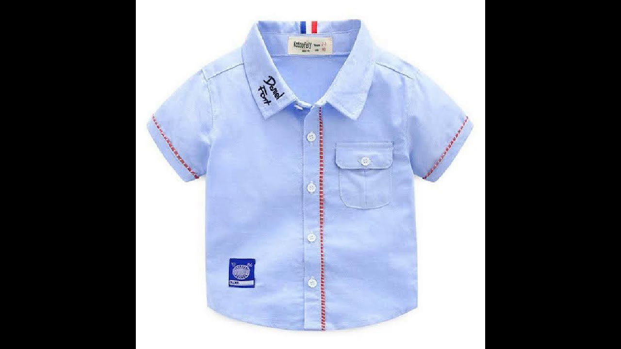 Latest Baby  boy Cotton Shirts Designs |Boys Handmade Summer  Shirts |Baby Boy Summer Dress Design