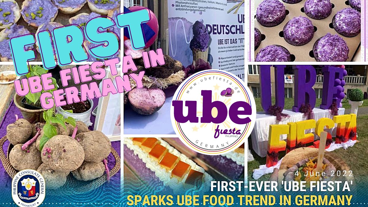 FIRST UBE FIESTA IN GERMANY | Purple Themed Santacruzan, Ube Vendors, Ube Art Exhibit, Dance Craze