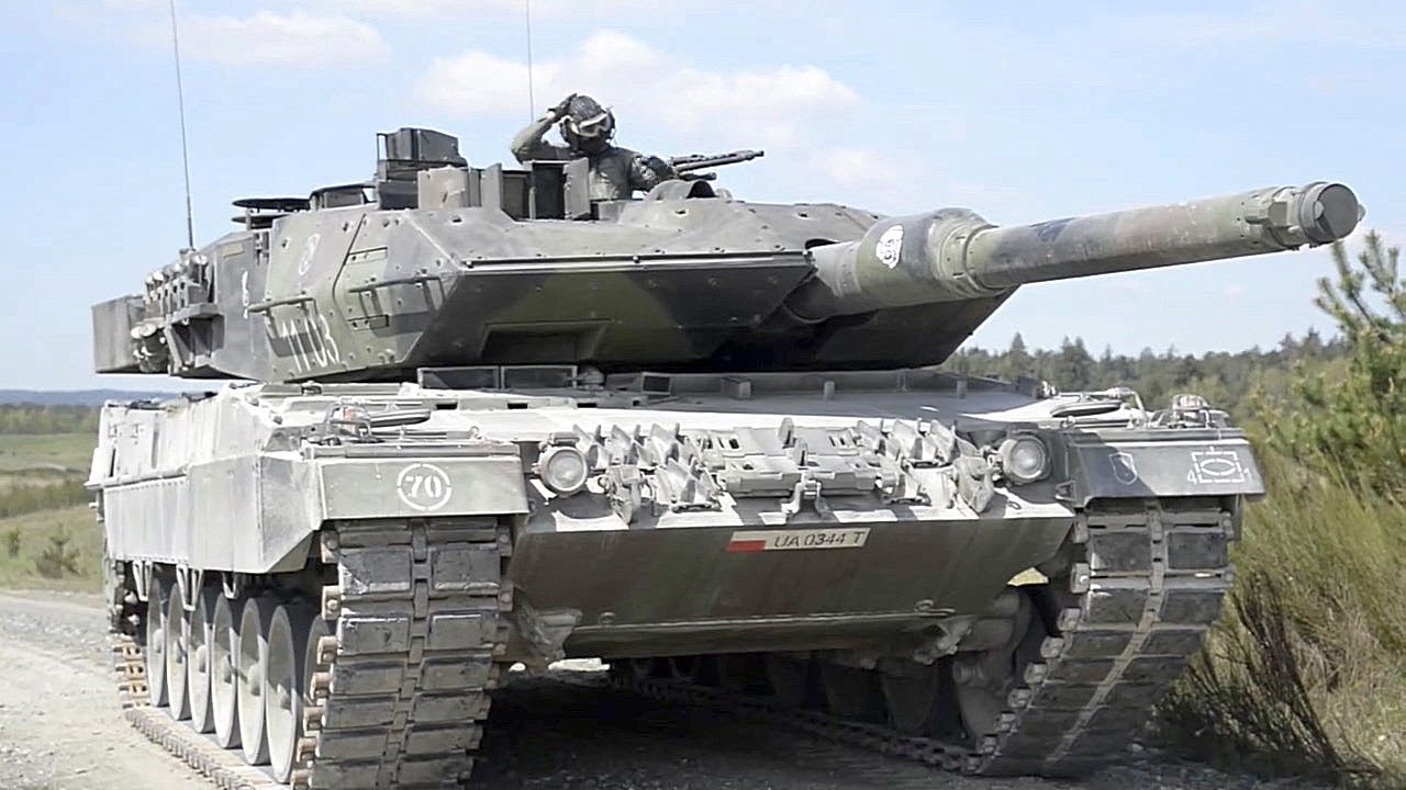 Танки Leopard 2A5 Вооруженных сил Польши (2016-2017) / Leopard 2A5 tanks. Armed Forces of Poland.