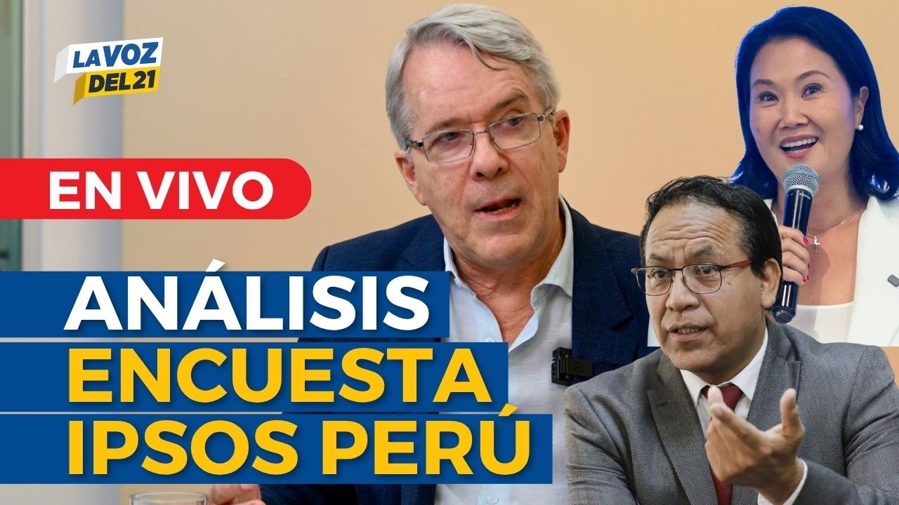 🔴EN VIVO Alfredo Torres de IPSOS ANALIZA &Uacute;LTIMA ENCUESTA: KEIKO 39% y Roberto S&aacute;nchez 35%