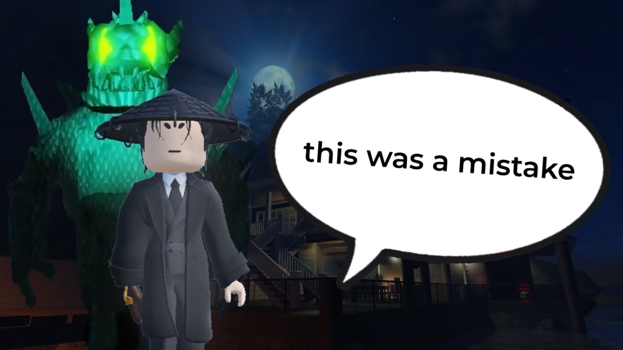 We Tried to Roleplay a Roblox Horror Game