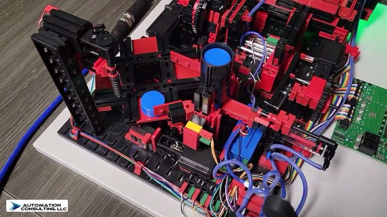 Fischertechnik Production Line March, 2025