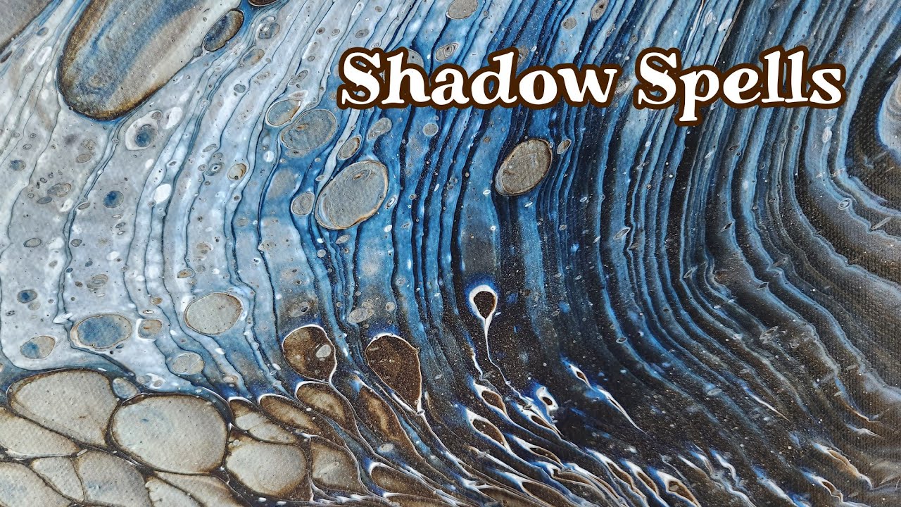 Shadow Spells ✨️ Get the Most Out of Van Dyke Brown in Your Acrylic Pours