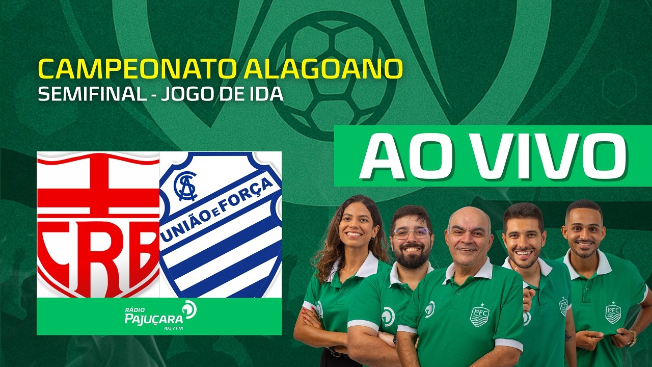 ( AO VIVO ) PFC + CRB  x CSA - CAMPEONATO ALAGOANO 2026 (18/02/26)