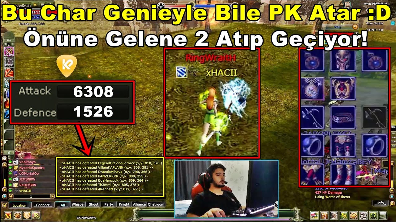 Deluxa - Yeni Dizilen Server'ın En İtemli Warrior Charıyla | Kütük Savaşına Giriyor! | Knight Online