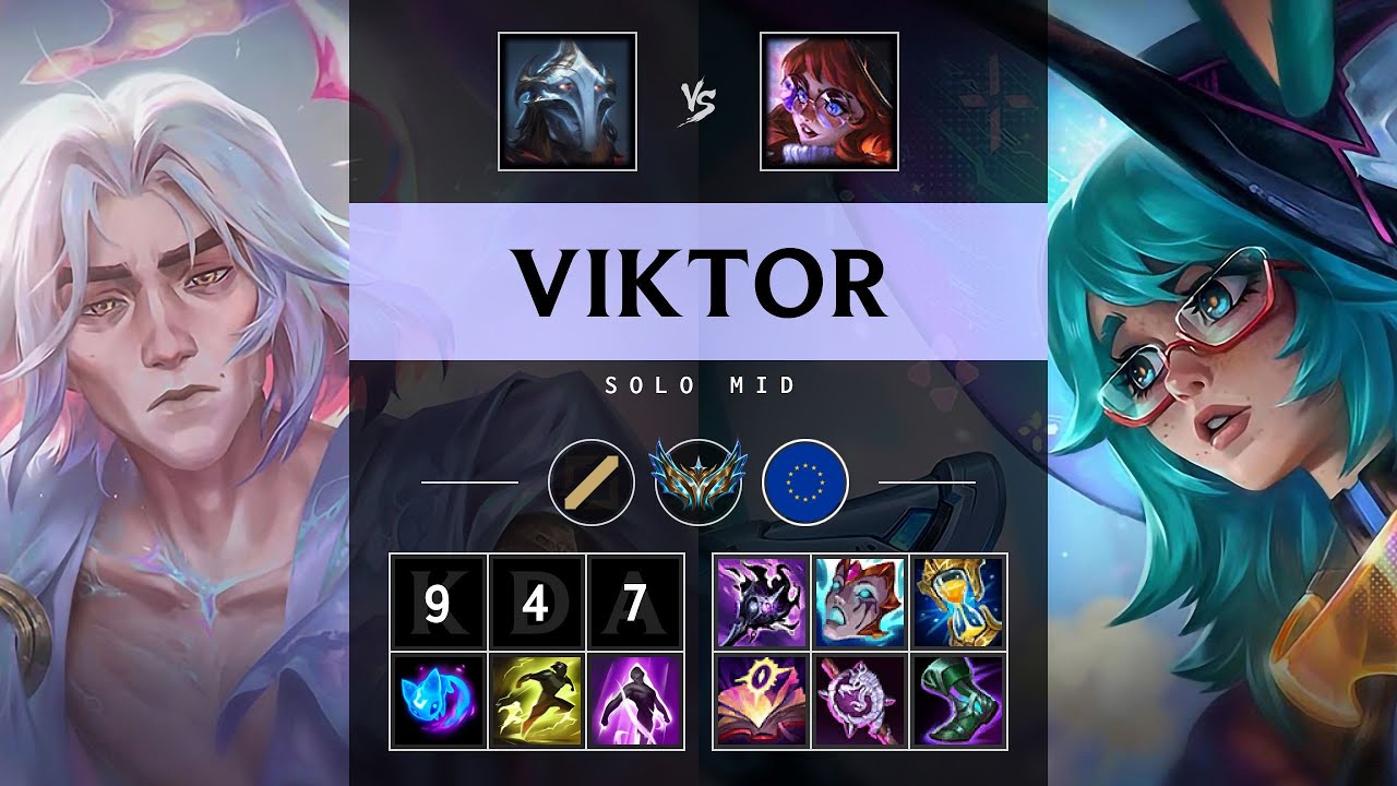 Viktor Mid vs Aurora - EUW Challenger Patch 25.20
