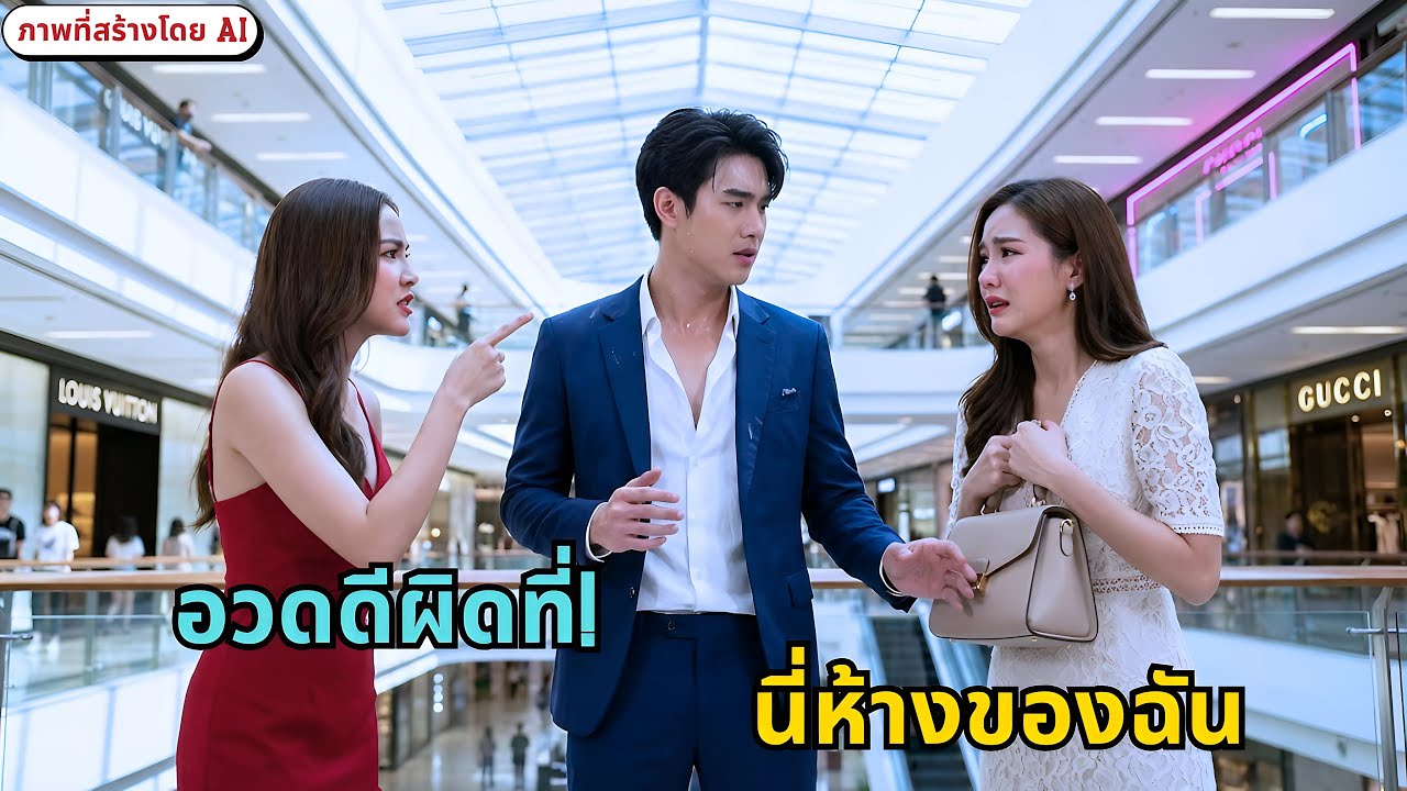 เมียน้อยอวดดีในห้าง... หน้าซีดเมื่อรู้ว่าผัวเพิ่งยกห้างนี้ให้เมียหลวงเป็นของขวัญหย่า!